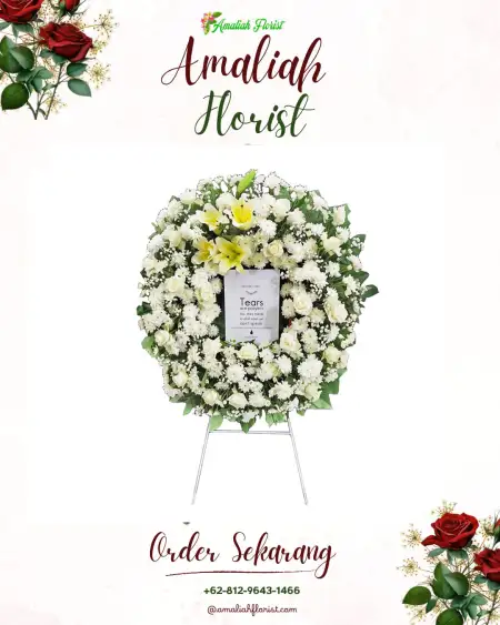 Krans Bunga Duka Jampit